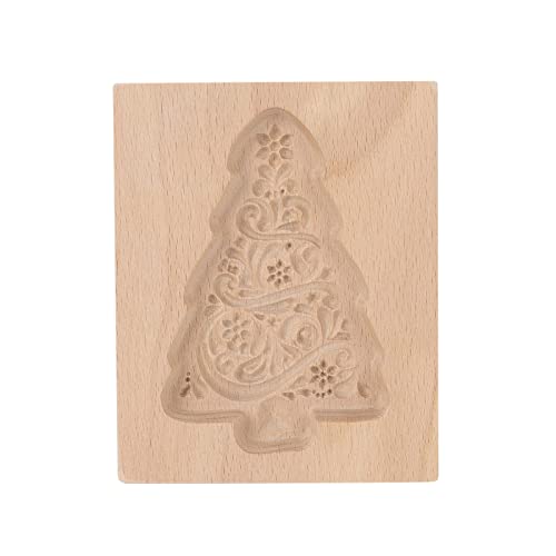 Plätzchenformen Cookie Cutter Keksformen Prägeform Backformen Holz-Backform Holzbackform Keksformen DIY Keks Pressstempel Formen, DIY Backformen Deko Hochzeit, Party, Ostern, Weihnachten (O, One Size) von Longra