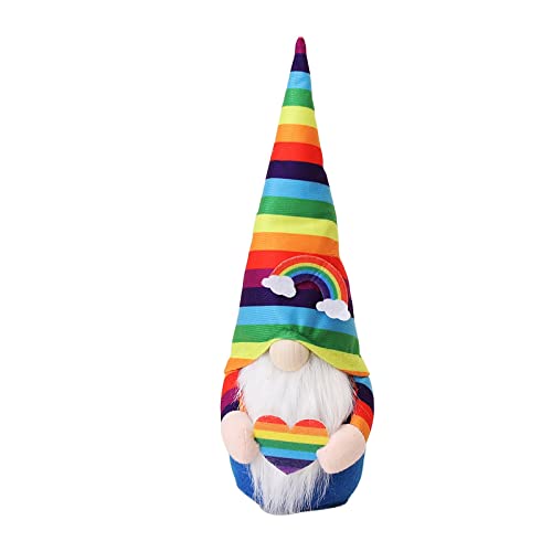 Regenbogen Wichtel Frühling Deko Frühlingswichtel Wichtel Figuren Plüsch Wichtel Puppe Schwedische Wichtel Deko Frühling Frühlingsdeko für Kinder Freundin Mama Zuhausedekoration Tischdekoration von Longra