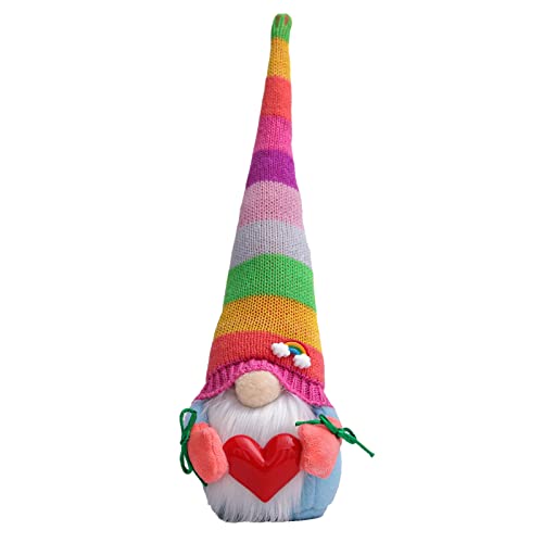 Regenbogen Wichtel Frühling Deko Frühlingswichtel Wichtel Figuren Plüsch Wichtel Puppe Schwedische Wichtel Deko Frühling Frühlingsdeko für Kinder Freundin Mama Zuhausedekoration Tischdekoration von Longra