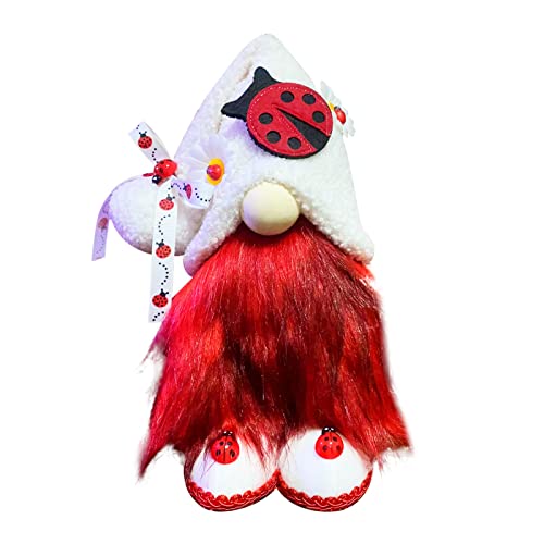 Wichtel Frühling Deko Sonnenblume Frühlingswichtel Wichtel Figuren Deko Frühling Ostern Deko Frühlingsdeko Figuren für Kinder Freundin Mama Muttertag Wichtel Bauernhaus Decorations für Home Küche von Longra