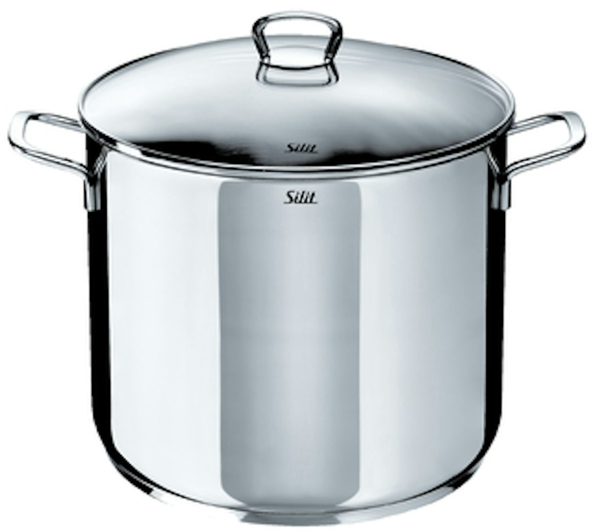 Silit Party- und Suppentopf mit Deckel 28 cm Edelstahl von Silit