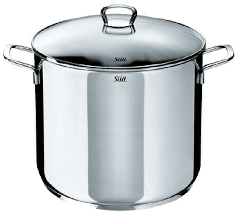 Silit Party- und Suppentopf mit Deckel 28 cm Edelstahl von Silit