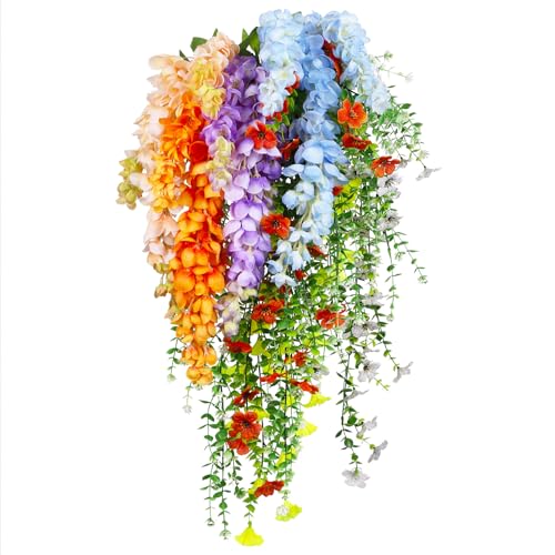 Longzhuo 39 Stück Premium Kunstblumen Set mit Tulpen, Geldpflanze, Babyatem & Eukalyptus – UV-beständige Kunstpflanzen für Outdoor/Indoor, Hochzeit, Heimdekoration – realistisches Design ohne Longzhuo 39 Stück Premium Kunstblumen Set mit Tulpen, Geldpflanze, Babyatem & Eukalyptus – UV-beständige Kunstpflanzen für Outdoor/Indoor, Hochzeit, Heimdekoration – realistisches Design ohne von Longzhuo
