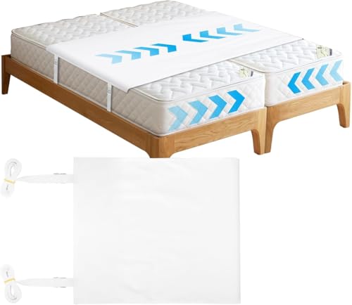 Longzhuo Liebesbrücke für Matratzen Paare & Familien,Ritzenfüller für Matratzen 230X50 cm,Einstellbare Breite Größe,Matratzenkeil Matratzenbrücke,Matratzenhalter Gegen Verrutschen von Longzhuo