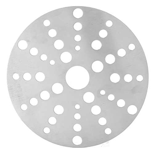 Wärmediffusor Edelstahl Wärmeleitplatte Induktionskochfeld Konverterscheibe für Gasherd Glaskochfeld Magnetisches Kochgeschirr(Diameter 18CM) von Longzhuo