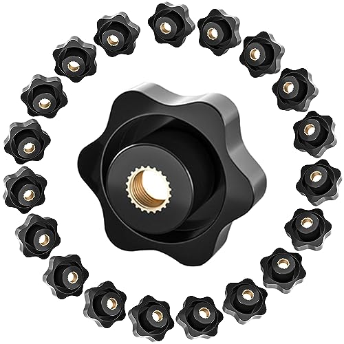 Sterngriffmutter Innengewinde M8 × 32mm, 20 Stück Klemmknopf, Schwarz Kunststoff Rändelmutter, Sternkopf Klemmknopf, Rändelknopf, Rändelgriffmuttern für Mechanische, Industrie Elektronischen Geräten Sterngriffmutter Innengewinde M8 × 32mm, 20 Stück Klemmknopf, Schwarz Kunststoff Rändelmutter, Sternkopf Klemmknopf, Rändelknopf, Rändelgriffmuttern für Mechanische, Industrie Elektronischen Geräten von Lonimia