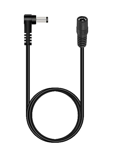 Lonnky 3 Meter DC Verlängerungskabel für Ezviz Kamera, TP-Link AX55, Deco M4, Deco X50, Reolink Lumus, Nokia Streaming Box 8010, TAPO C210, 12V Kabel 5,5 mm x 2,1 mm von Lonnky
