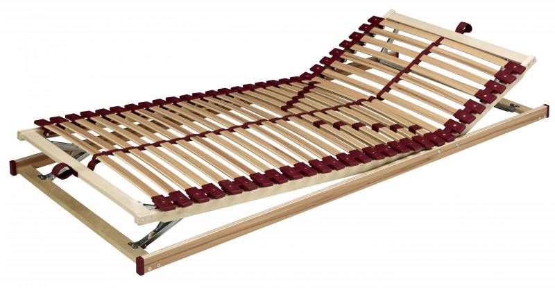 Lattenrost 120 x 220 cm Schichtholz - Kopf- und Fußteil verstellbar von Lonsberg von Lonsberg