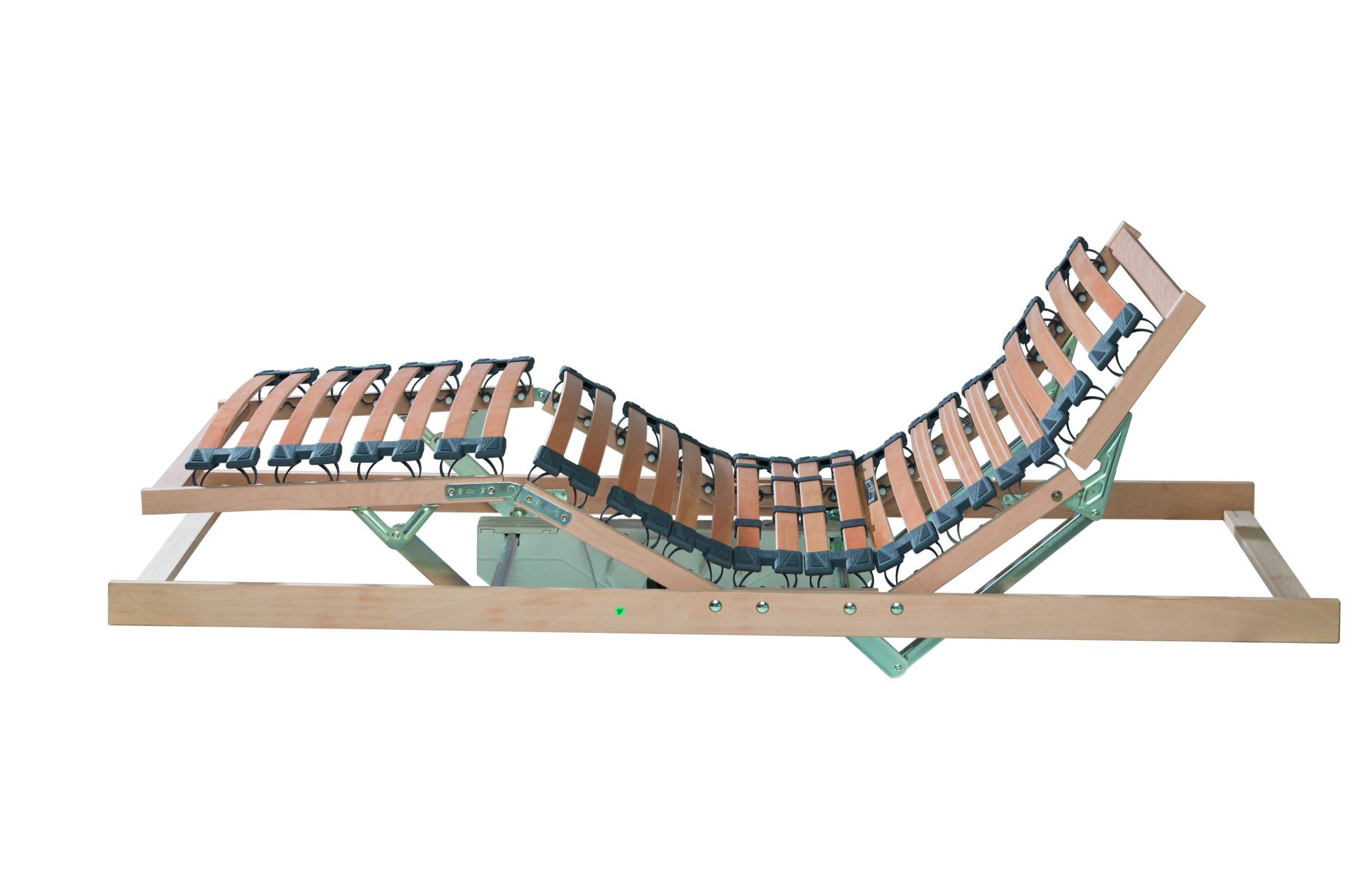 Lattenrost Bioflex-Natur 140 x 200 cm elektrische Rücken- und Fußverstellung von Lonsberg von Lonsberg Decken und Matratzen