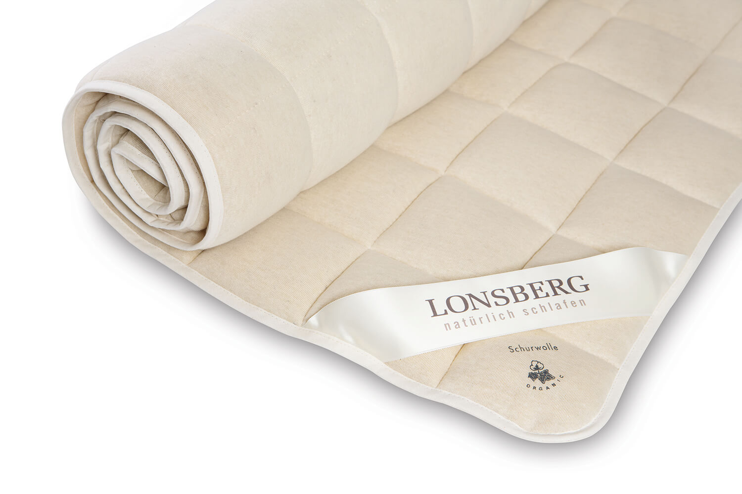 Unterbett 140x200cm Luxor - Baumwolle Füllung von Lonsberg von Lonsberg
