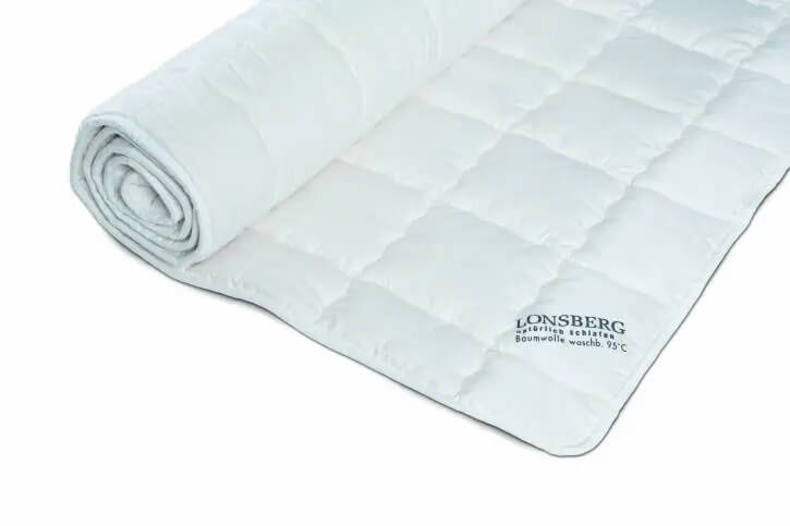 Unterbett für Kinder - Baumwolle Füllung von Lonsberg 70x140cm von Lonsberg
