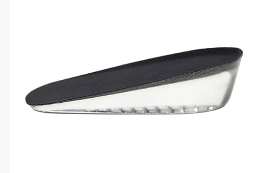 Lonwiner 1 Paar Erhöhung Schuheinlagen, Schuhe die Größer machen Fersenkeil Fersenkissen für Schuhe Fersenkeil Achillessehne, Schwarz (1.5cm) von Lonwiner