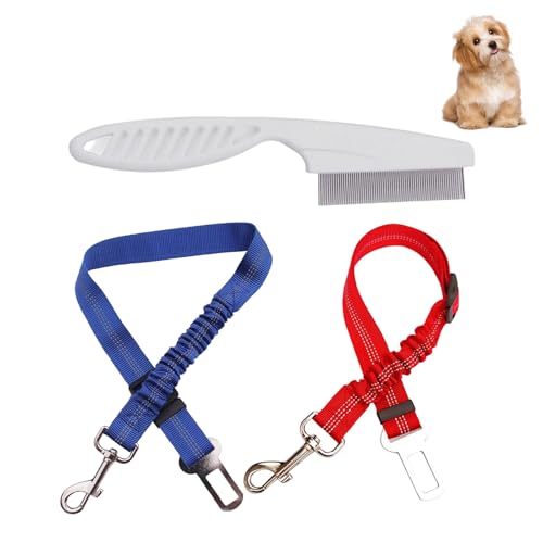 Lonwiner 2 Stück Hundegurt fürs Auto, Hundesicherheitsgeschirr für Alle Hunde und Katzen Verstellbarer Anschnallgurt Sicherheitsgeschirr Hund Lonwiner 2 Stück Hundegurt fürs Auto, Hundesicherheitsgeschirr für Alle Hunde und Katzen Verstellbarer Anschnallgurt Sicherheitsgeschirr Hund von Lonwiner