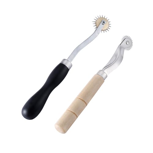 Lonwiner 2 Stück Kopierrädchen, Metall Schleifrad für Stoffbearbeitung Stoff Schleifscheibe Kleinformatiges Stoffschleifrad für Schneiderei mit Bestimmter Größe Lonwiner 2 Stück Kopierrädchen, Metall Schleifrad für Stoffbearbeitung Stoff Schleifscheibe Kleinformatiges Stoffschleifrad für Schneiderei mit Bestimmter Größe von Lonwiner