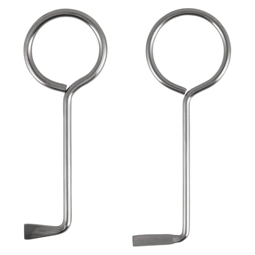 Lonwiner 2 Stück Profi Dietrich Set, Edelstahl Professionelles Countersunkniet-Set für Metallbearbeitung Professionelles Dietrich für DIY-Hochwertarbeit von Lonwiner