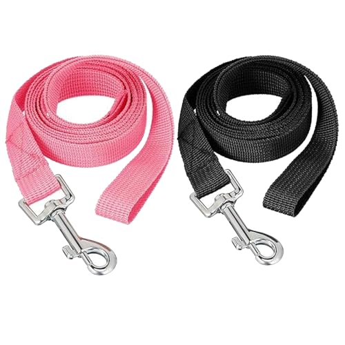 Lonwiner 2 Stück Schleppleine 3m für Hunde, Hundeleine Schleppleine Hund Laufleine für Hunde Flexileine Lange Hundeleine, 2 Farben Lonwiner 2 Stück Schleppleine 3m für Hunde, Hundeleine Schleppleine Hund Laufleine für Hunde Flexileine Lange Hundeleine, 2 Farben von Lonwiner