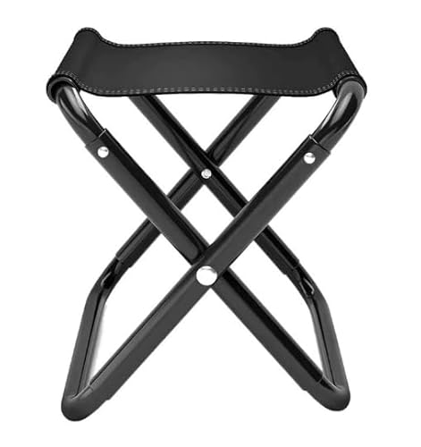 Lonwiner Mini Klappstuhl, Leichter Klappstuhl für Reise mit Aufbewahrungstasche Compact Camping Hocker Faltbar für Kleine Räume Teleskophocker, Schwarz Lonwiner Mini Klappstuhl, Leichter Klappstuhl für Reise mit Aufbewahrungstasche Compact Camping Hocker Faltbar für Kleine Räume Teleskophocker, Schwarz von Lonwiner