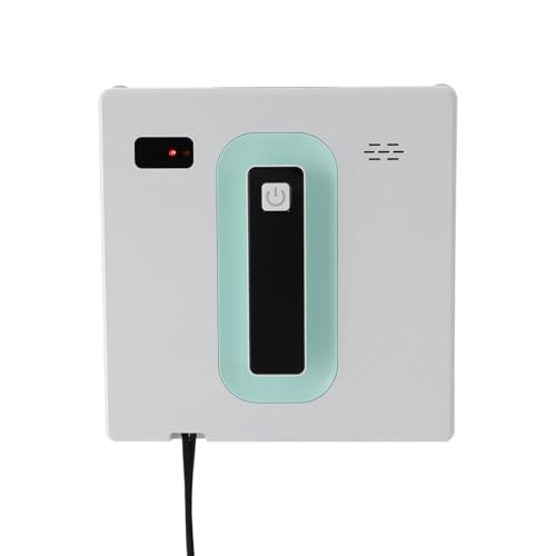 Loobiiny Elektrisch Fenstersauger,Automatischer Fensterputzroboter Fensterputzer,Fensterroboter 4 ReinigungstüCher Fernsteuerung/App 3 Reinigungsmodi von Loobiiny