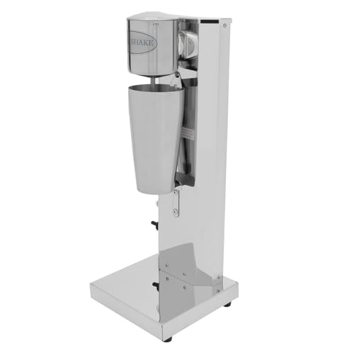 Loobiiny Elektrisch Milchshakemaschine,Drinkmixer Milchshake Maker Mit 650ml Mischbecher,GeträNkemixer Barmixer 2 Geschwindigkeitsstufen von Loobiiny