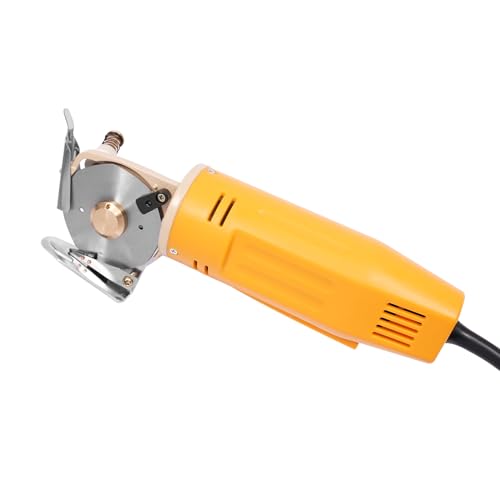 Loobiiny Elektrische Schere,Rotationsschere Rotationsschneider,Stoffschneider Mit Klingen,Schneiderschere FüR Ledergewebe,25mm Schnittdicke Loobiiny Elektrische Schere,Rotationsschere Rotationsschneider,Stoffschneider Mit Klingen,Schneiderschere FüR Ledergewebe,25mm Schnittdicke von Loobiiny