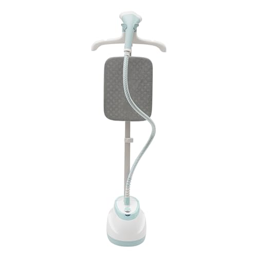 Loobiiny Stehender Dampfgarer,AufhäNgen BüGelmaschine 1800w，DampfgläTter Mit BüGelbrett,DampfbüGler FüR Kleidung 1.6l Wassertank von Loobiiny