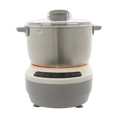 Loobiiny Vollautomatische Teigbereiter,Teigknetmaschine Mit Messbecher Und LöFfel,Fermentfunktion,7l Edelstahl Teigmehl Mixer Touch-Tasten Loobiiny Vollautomatische Teigbereiter,Teigknetmaschine Mit Messbecher Und LöFfel,Fermentfunktion,7l Edelstahl Teigmehl Mixer Touch-Tasten von Loobiiny