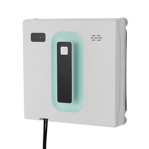 Ferngesteuerter Fensterreinigungsroboter,Intelligenter Glasreinigungsroboter,Fensterreiniger-Ro-boter,Fensterputzer Elektrisch Mit Fernbedienung,für Eine Glasoberflächen (Weiß-Grün) von Loohacp