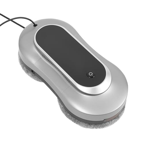 Ferngesteuerter Fensterreinigungsroboter,Intelligenter Glasreinigungsroboter,Fensterreiniger-Roboter,Fensterputzroboter,Fensterputzer Elektrisch Mit Fernbedienung,für Eine Glasoberflächen (Silbergrau) von Loohacp