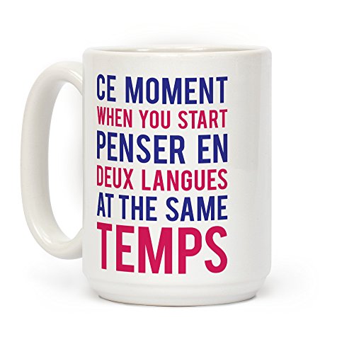 CE Moment Wenn weiß 15 Unze Keramik Kaffee Becher von lookhuman von LookHUMAN