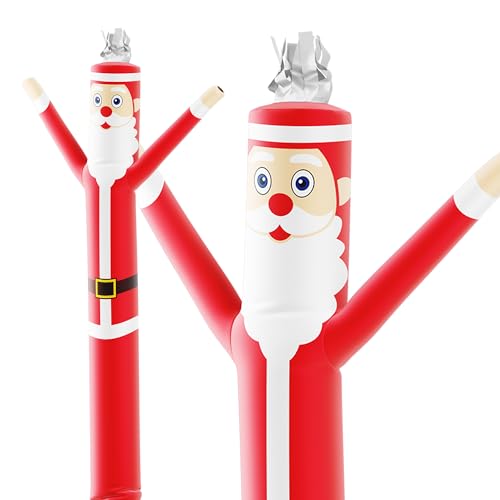 Torero Inflatables Air Dancer 10-Feet Tall Fly Guy Red Santa Tube Man Inflatable Sky Dancer Attachment by von LookOurWay