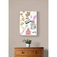 Little Bakery | Poster Kitchen Druck Little Bakery | Poster Kitchen Druck von LookUpToTheNightSky