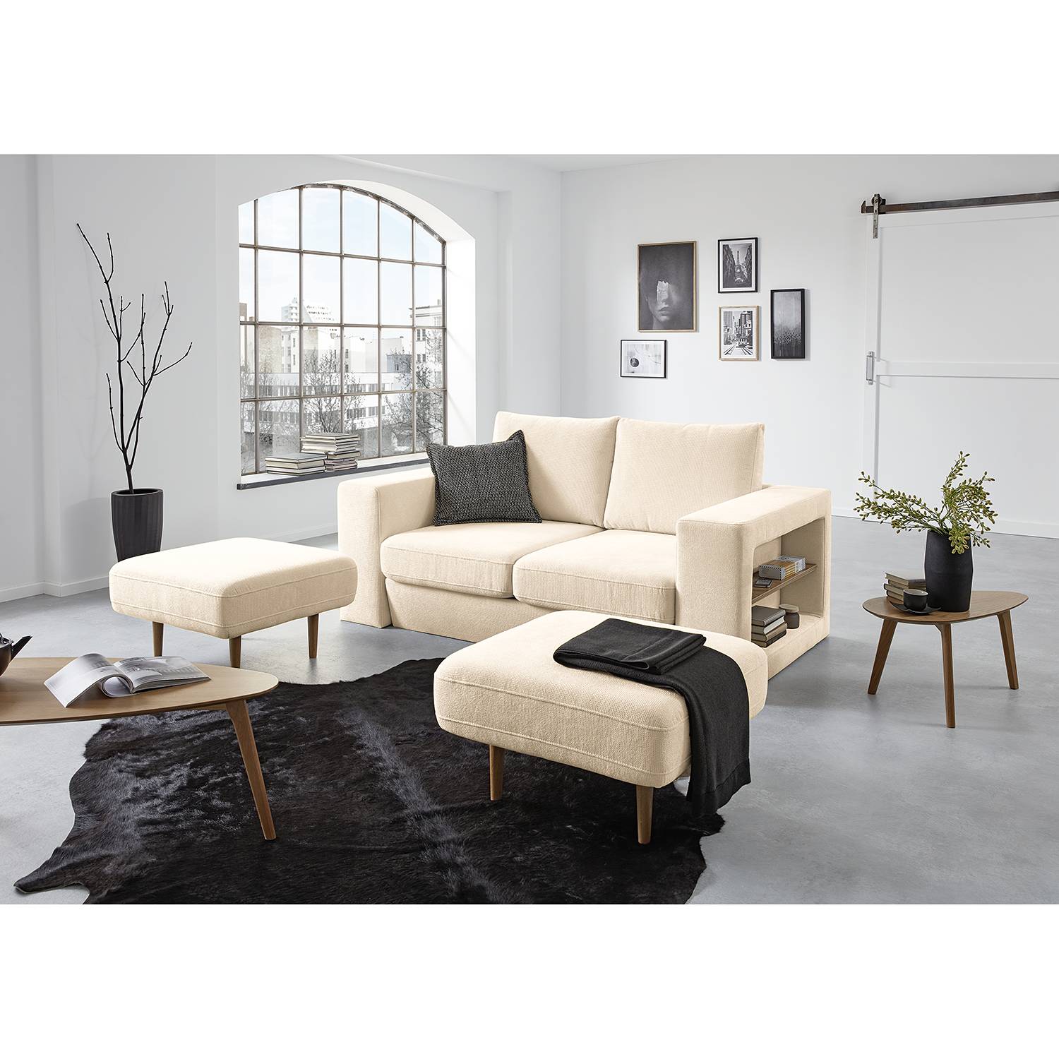 Sofa Looks V-2 (2-Sitzer) von Looks by Wolfgang Joop