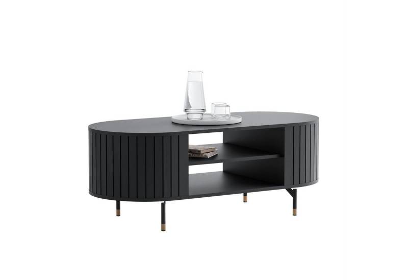 Lookway Couchtisch ELODIE mit Ablage – modern, elegant & funktional (1x Couchtisch), Breite: 104 cm von Lookway