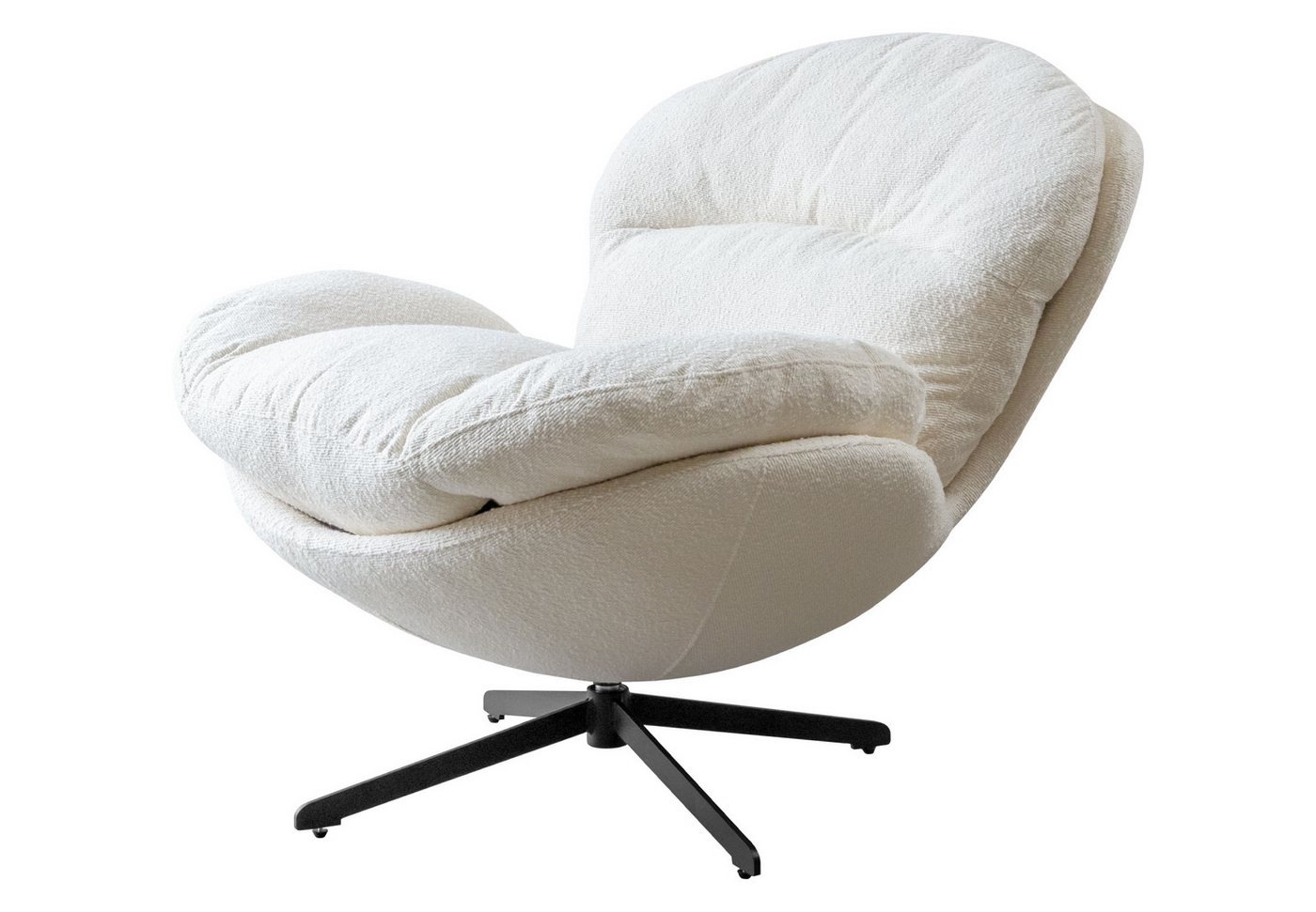 Lookway Drehsessel COCO 360° – Drehbarer Polstersessel für Wohnzimmer & Büro, Breite: 100 cm von Lookway