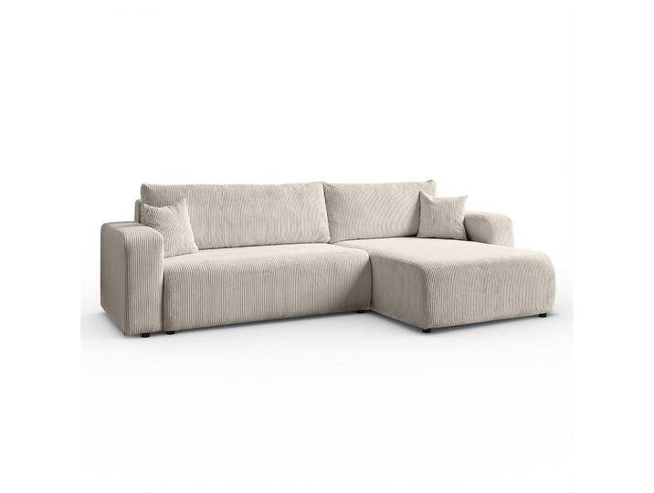 Lookway ECKSOFA, Ecru, 4-Sitzer, L-Form,L-Form, 277x143 cm, Wohnzimmer, Sofas & Couches, Wohnlandschaften, Ecksofas von Lookway