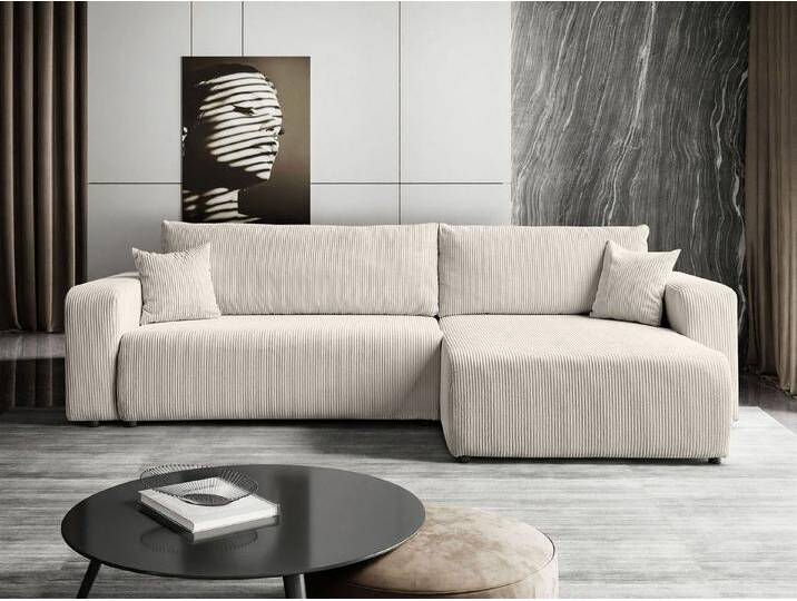Lookway Ecksofa PRESTIGE XL L-Form Couch, mit Bettfunktion und Bettkasten, beige, Poso 100 Lookway Ecksofa PRESTIGE XL L-Form Couch, mit Bettfunktion und Bettkasten, beige, Poso 100 von Lookway