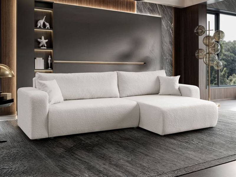 Lookway Ecksofa VESPO XL Moderne Wohnlandschaft in L-Form mit Schlaffunktion, mit Bettfunktion und Bettkasten von Lookway