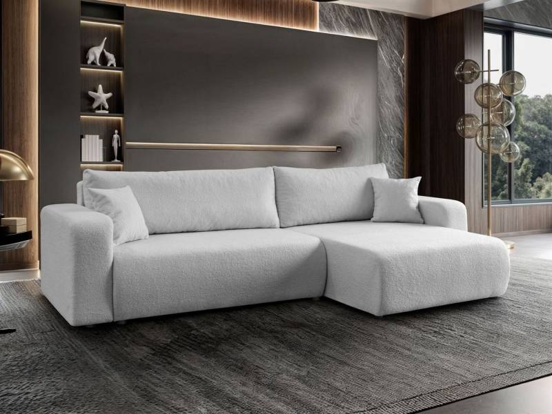 Lookway Ecksofa VESPO XL Moderne Wohnlandschaft in L-Form mit Schlaffunktion, mit Bettfunktion und Bettkasten von Lookway