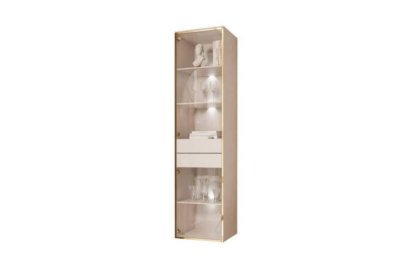 Lookway Glasvitrine AURORA KASZMIR mit LED-Beleuchtung von Lookway