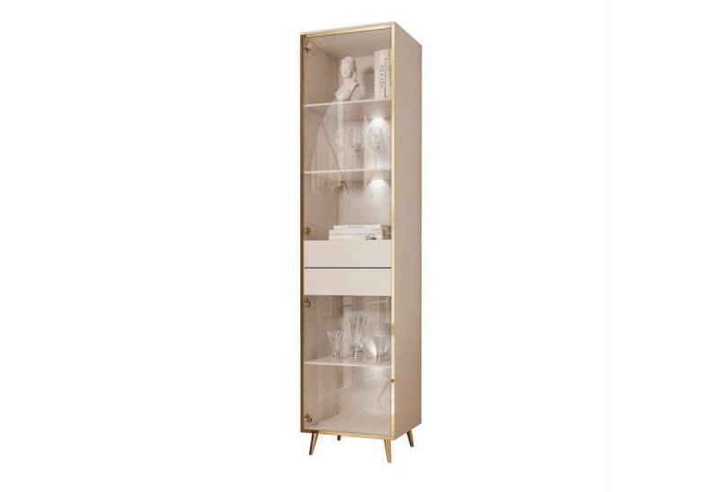 Lookway Glasvitrine AURORA KASZMIR mit LED-Beleuchtung von Lookway