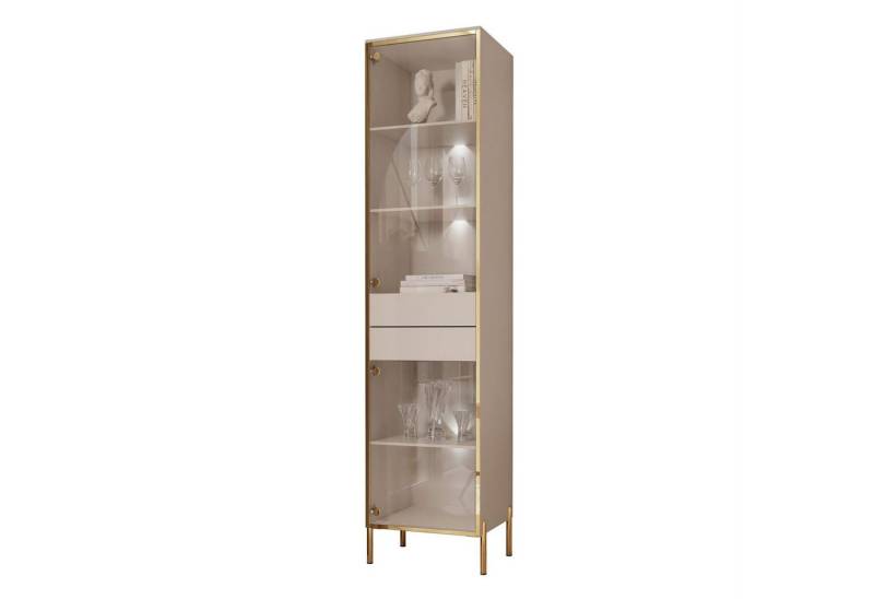 Lookway Glasvitrine AURORA KASZMIR mit LED-Beleuchtung von Lookway