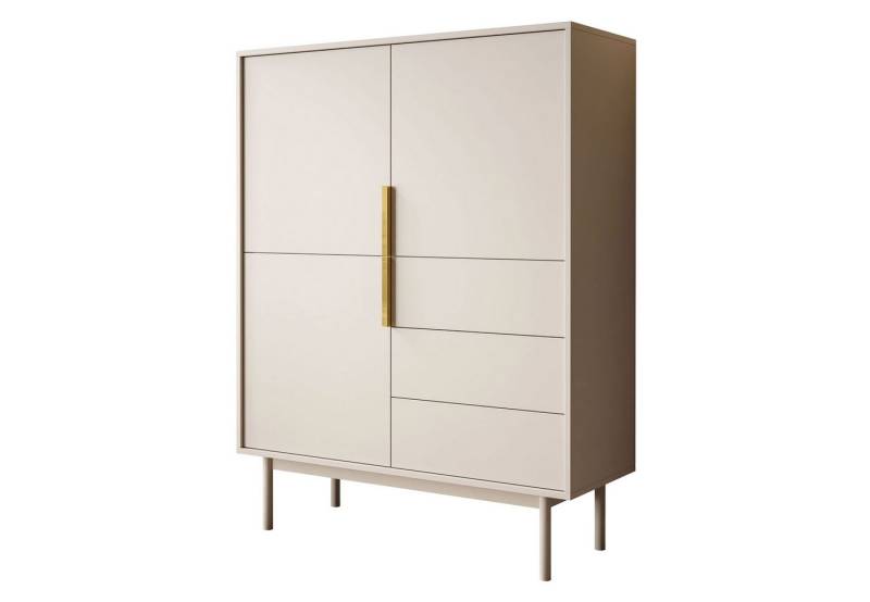 Lookway Hochkommode MIRACLE 3D3S Dreiteilige Kommode mit Schubladen, Breite: 104 cm Lookway Hochkommode MIRACLE 3D3S Dreiteilige Kommode mit Schubladen, Breite: 104 cm von Lookway