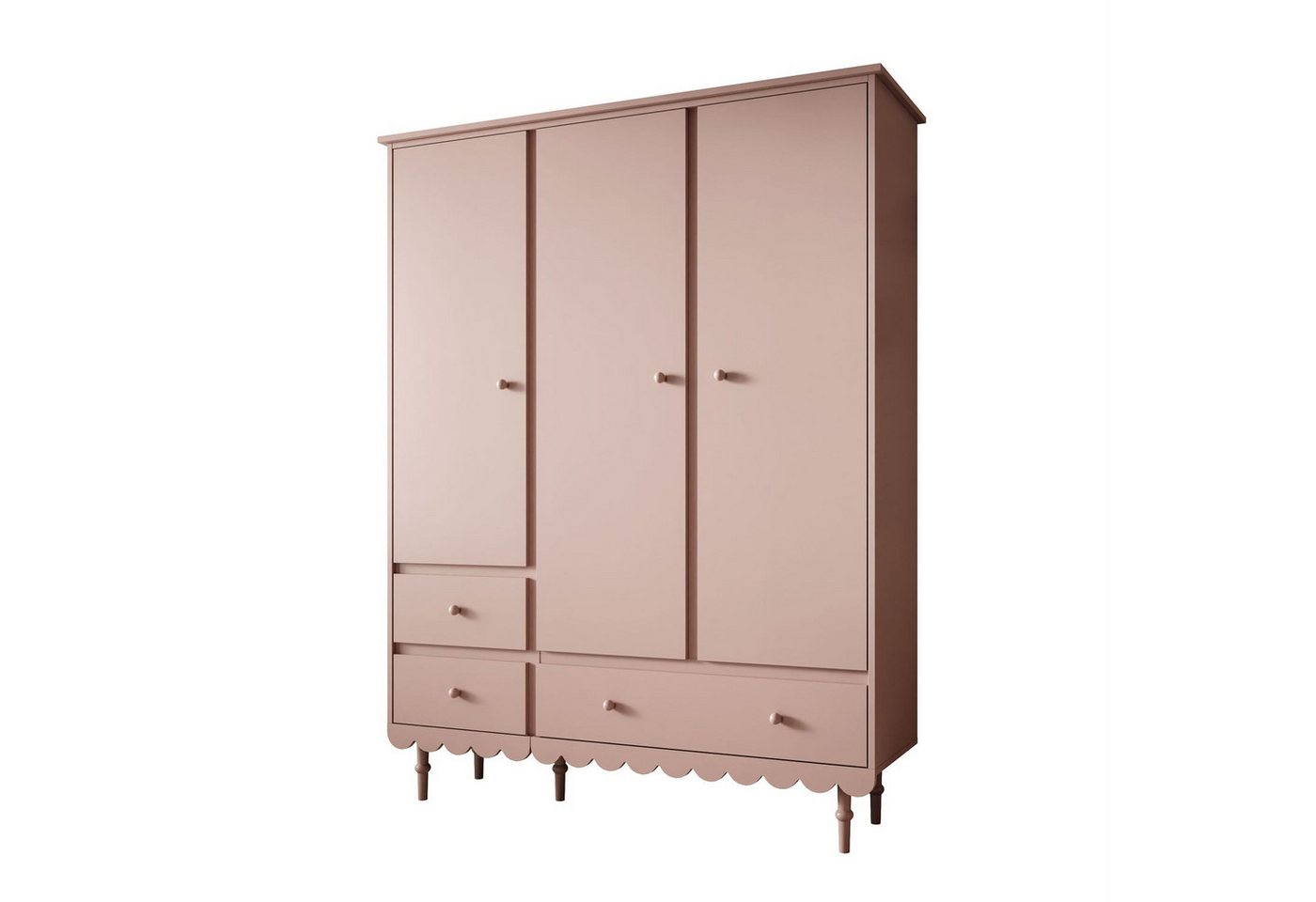 Lookway Kinderkleiderschrank BABUSHKA Dreitüriger Kleiderschrank mit Schubladen. Lookway Kinderkleiderschrank BABUSHKA Dreitüriger Kleiderschrank mit Schubladen. von Lookway