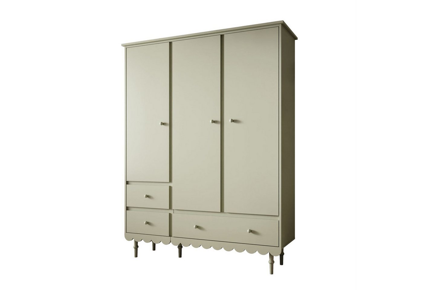 Lookway Kinderkleiderschrank BABUSHKA Dreitüriger Kleiderschrank mit Schubladen. Lookway Kinderkleiderschrank BABUSHKA Dreitüriger Kleiderschrank mit Schubladen. von Lookway