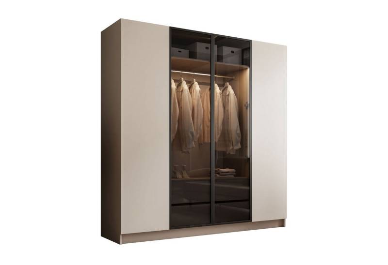 Lookway Kleiderschrank ATRIUM Viertüriger Schrank mit Glasfront Lookway Kleiderschrank ATRIUM Viertüriger Schrank mit Glasfront von Lookway