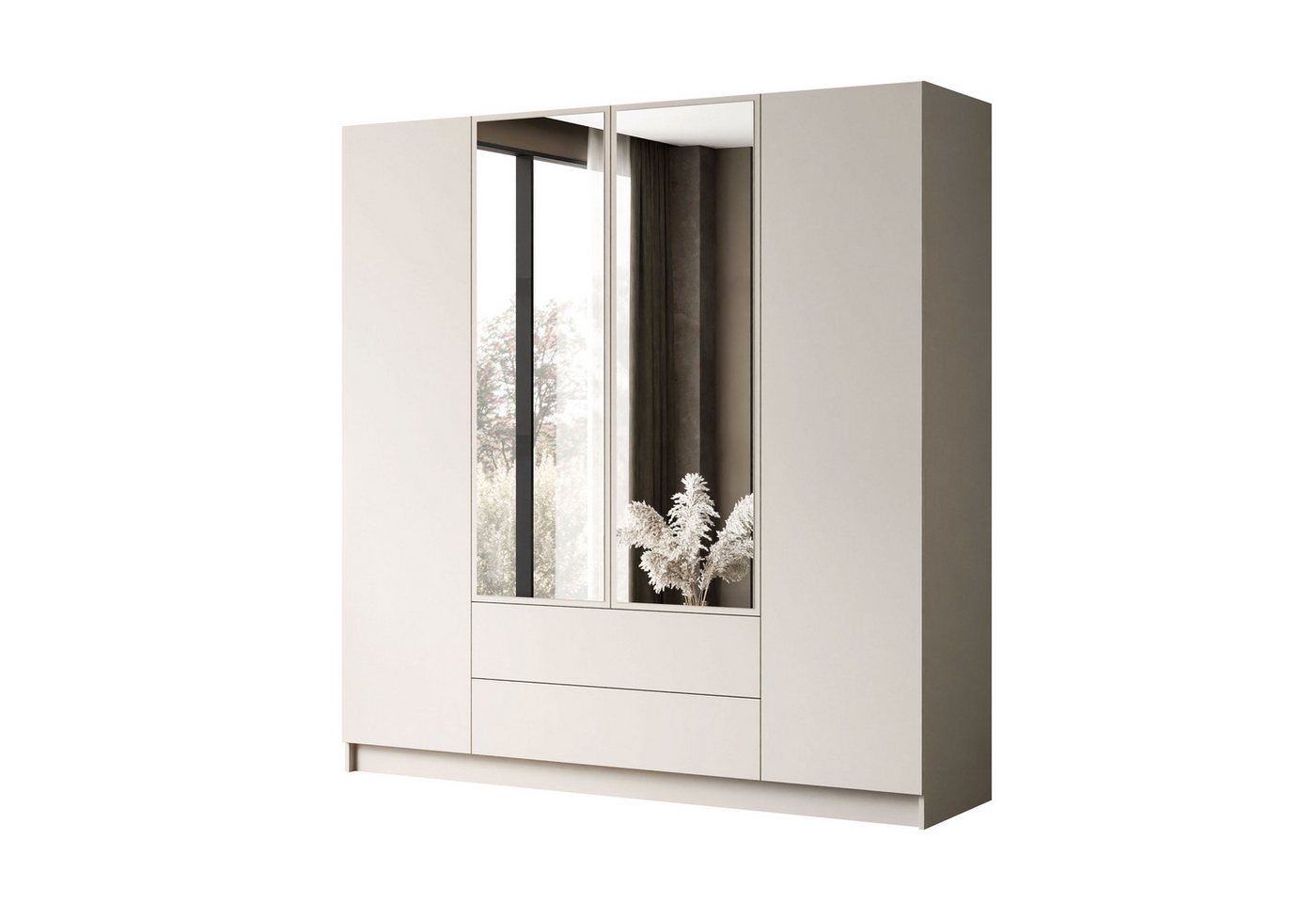 Lookway Kleiderschrank AUREL 4D2SZ KASCHMIR mit Schubladen Lookway Kleiderschrank AUREL 4D2SZ KASCHMIR mit Schubladen von Lookway
