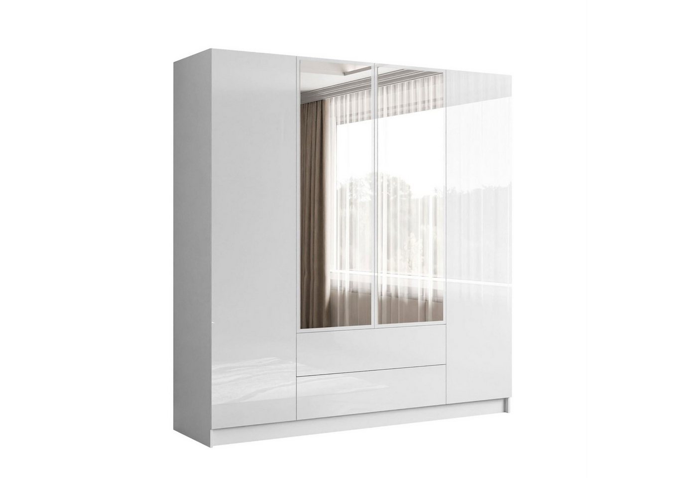 Lookway Kleiderschrank AUREL 4D2SZ mit Schubladen Lookway Kleiderschrank AUREL 4D2SZ mit Schubladen von Lookway
