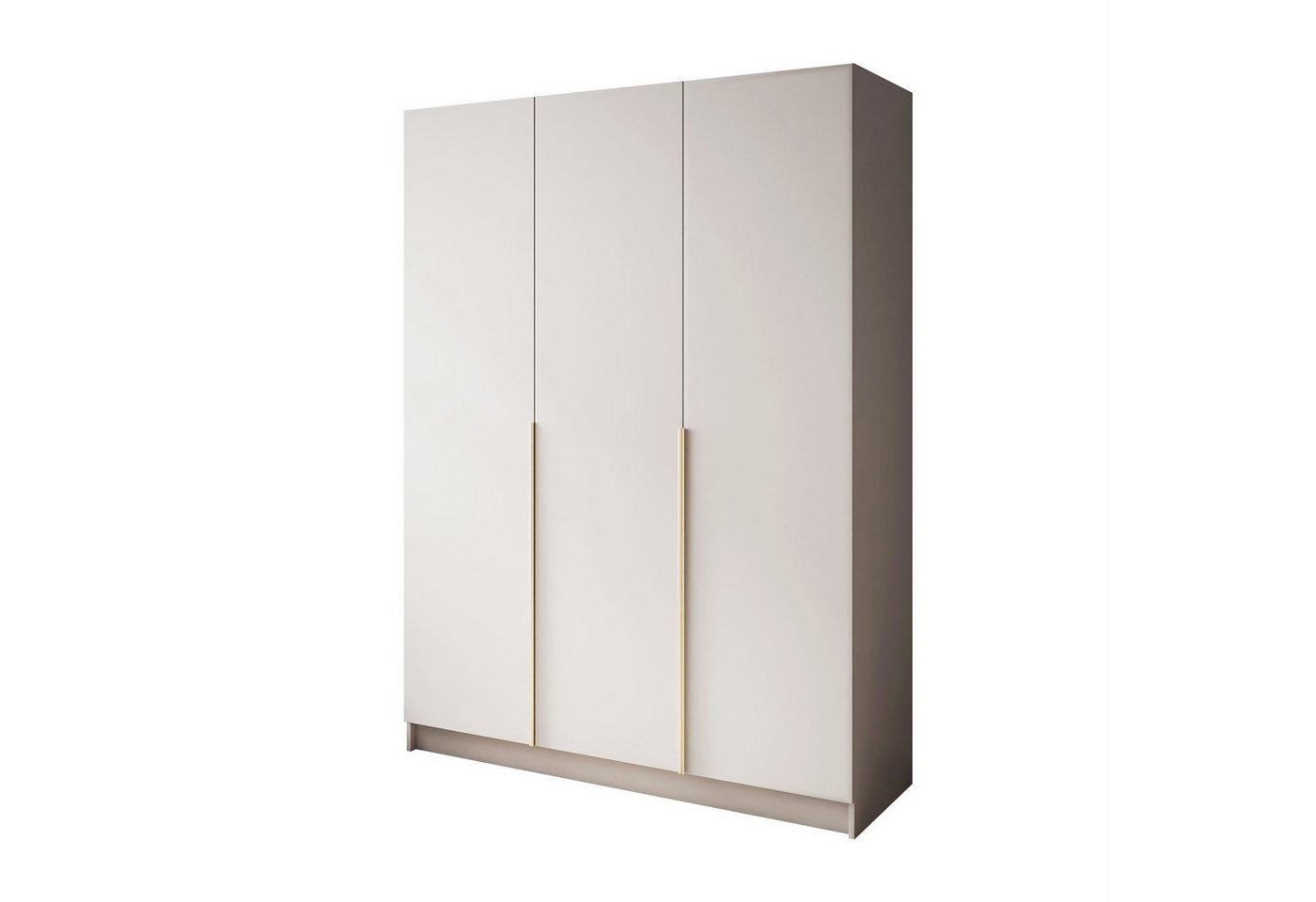 Lookway Kleiderschrank SAVAGE 3D Kaschmir Dreitüriger Schrank mit Kleiderstange Breite: 150 cm von Lookway