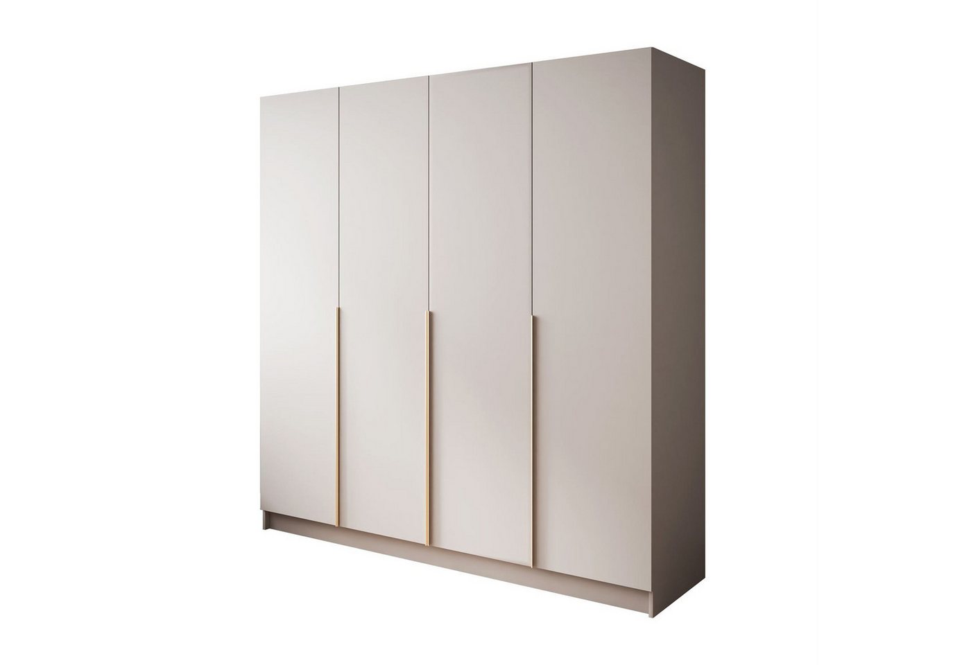 Lookway Kleiderschrank SAVAGE 4D in Kaschmir Vier­türiger Kleiderschrank Breite: 200 cm von Lookway