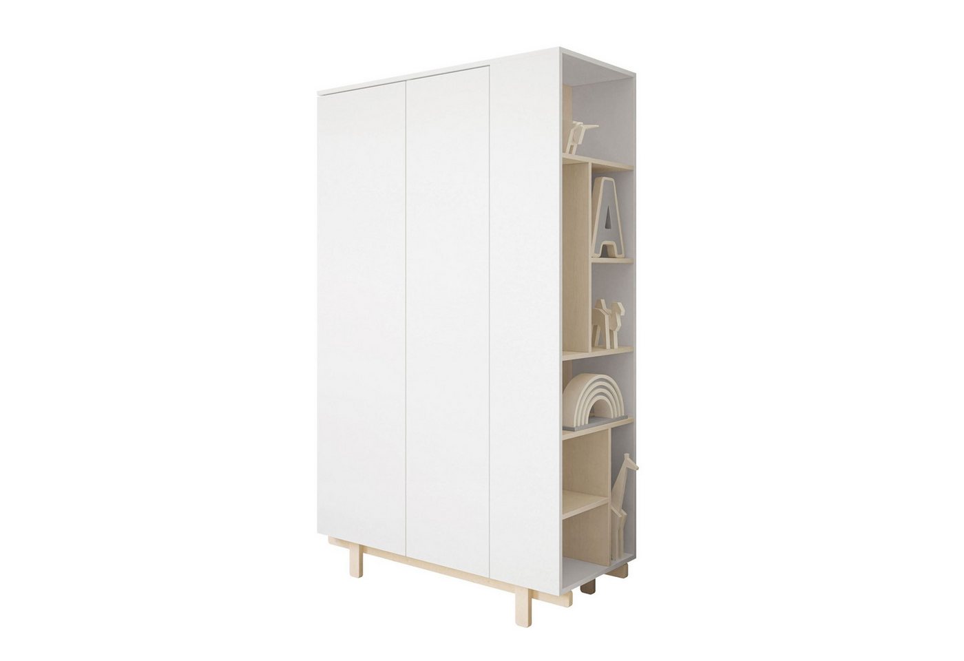 Lookway Kleiderschrank für Kinder BASIC Breite 115cm Lookway Kleiderschrank für Kinder BASIC Breite 115cm von Lookway